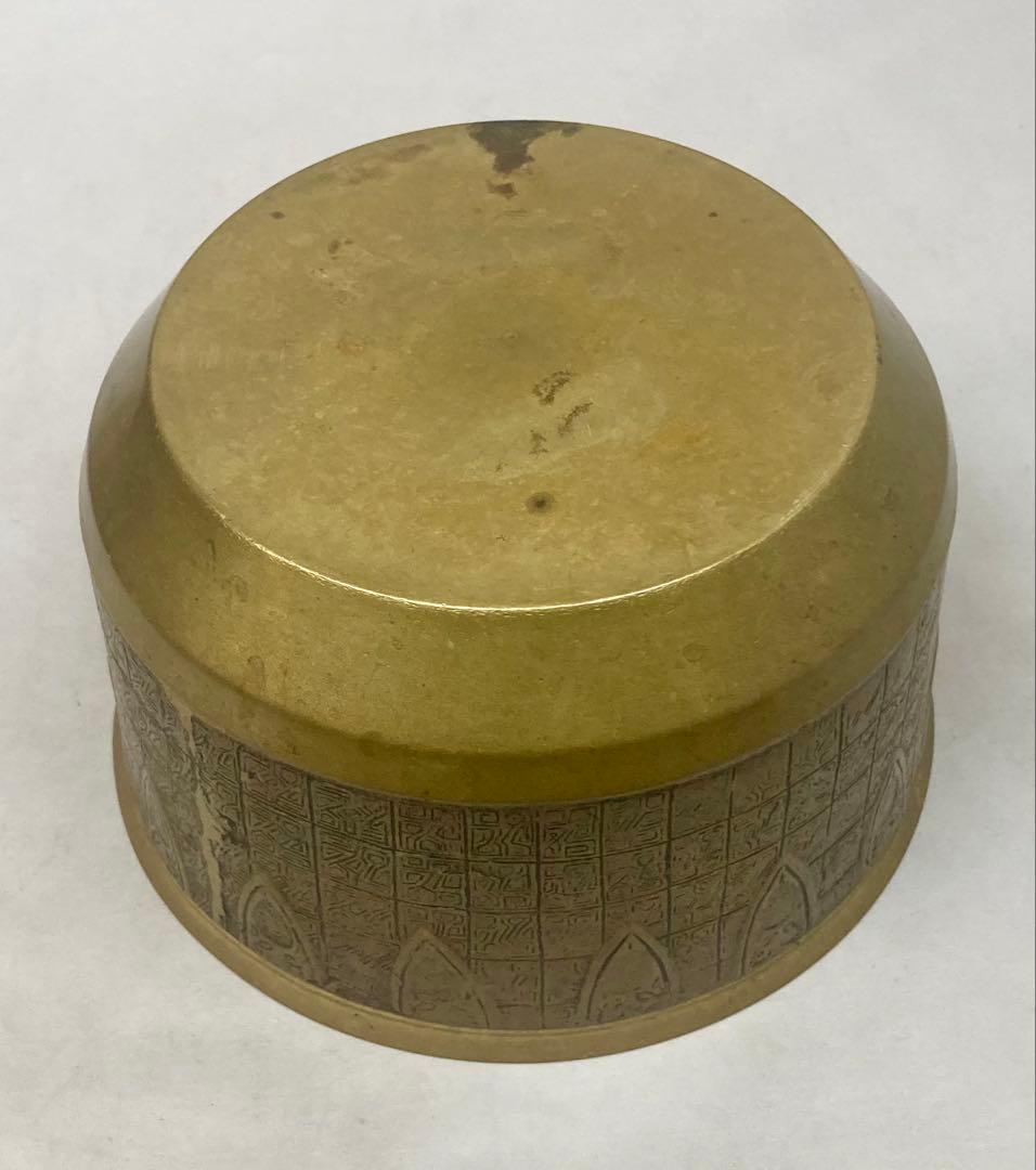 B564s 銅建水 茶道具 水こぼし 中国写模様 箱無し - メルカリ