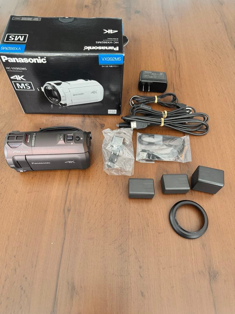 オ*ン様 Panasonic 4K ビデオカメラ　HC-VX992MS 2021 概要 デジタル4Kビデオカメラ HC-VX992MS | デジタルビデオカメラ
