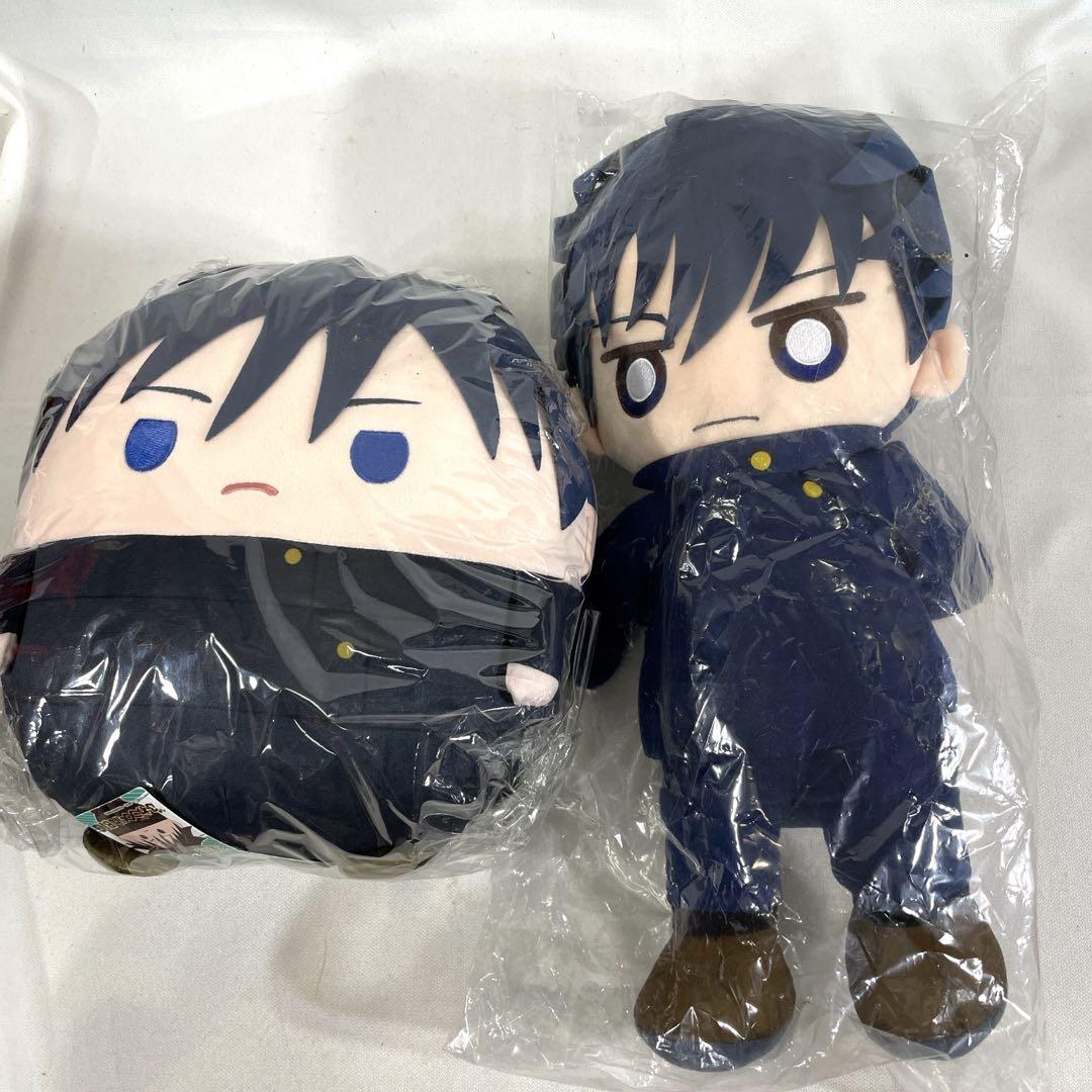 呪術廻戦　伏黒恵　ふわころりん　BIG くったり　ぬいぐるみ　新品　未使用 呪術廻戦 伏黒恵 ふわころりん M ぬいぐるみ