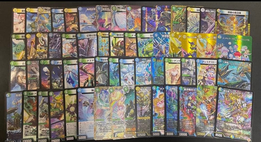 デュエマ引退品　デュエパーティーデッキ　青緑ジャイアント　ロッドゾージア
