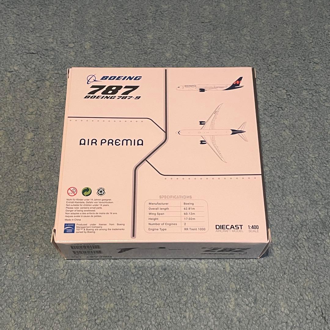 AIR PREMIA 787-9 エアプレミア 韓国LCC 1:400 jc AIR jc www.cosaga.com