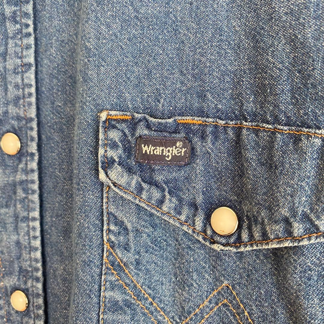 価格高騰 木村拓哉着 80年代 ラングラーウエスタンシャツ wrangler
