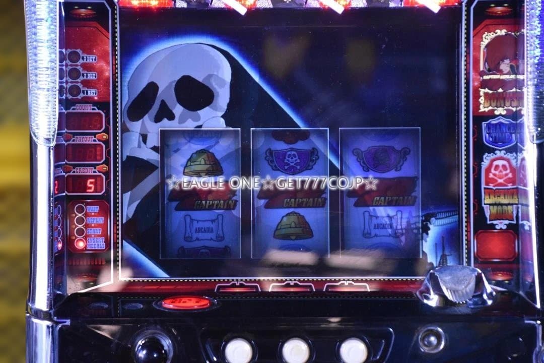 【入手困難】★キャプテンハーロックG★SANKYO★名機★5号機★ジャンク★