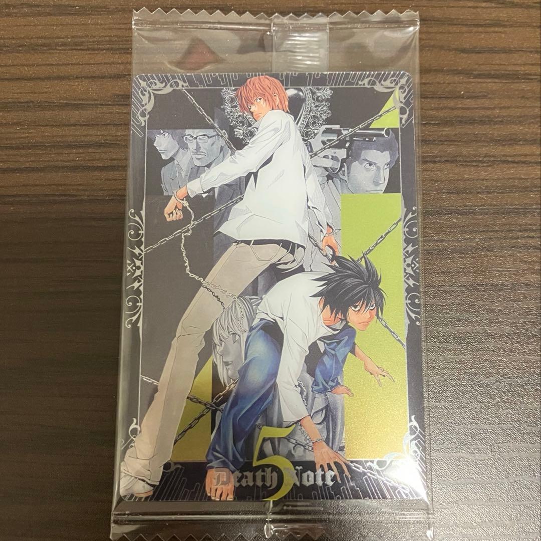 DEATH NOTE デスノート ウエハース 第5巻 夜神月 L カード - メルカリ