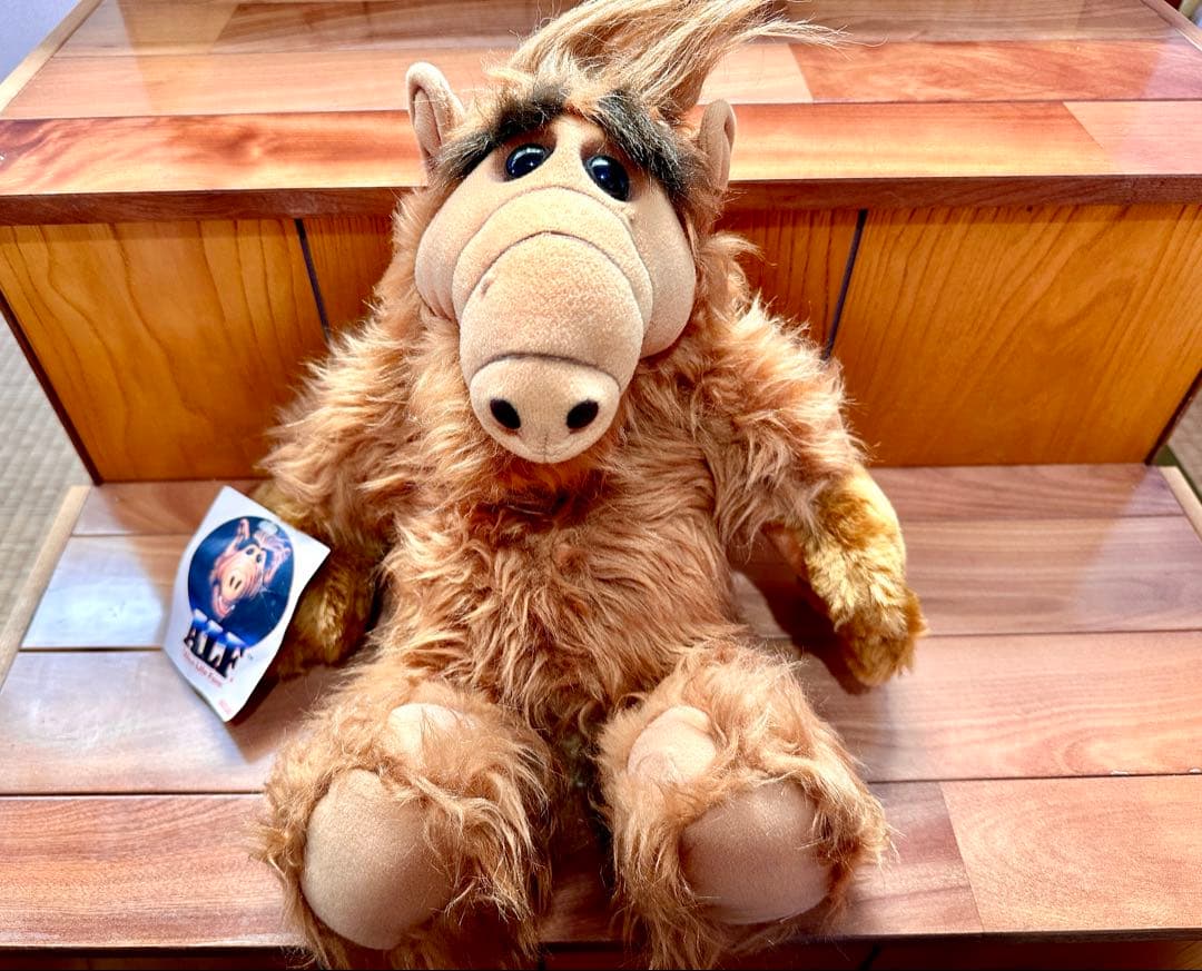 (超希少)タグ付きALF アルフ ぬいぐるみ コレコ社製 40cm ヴィンテージ