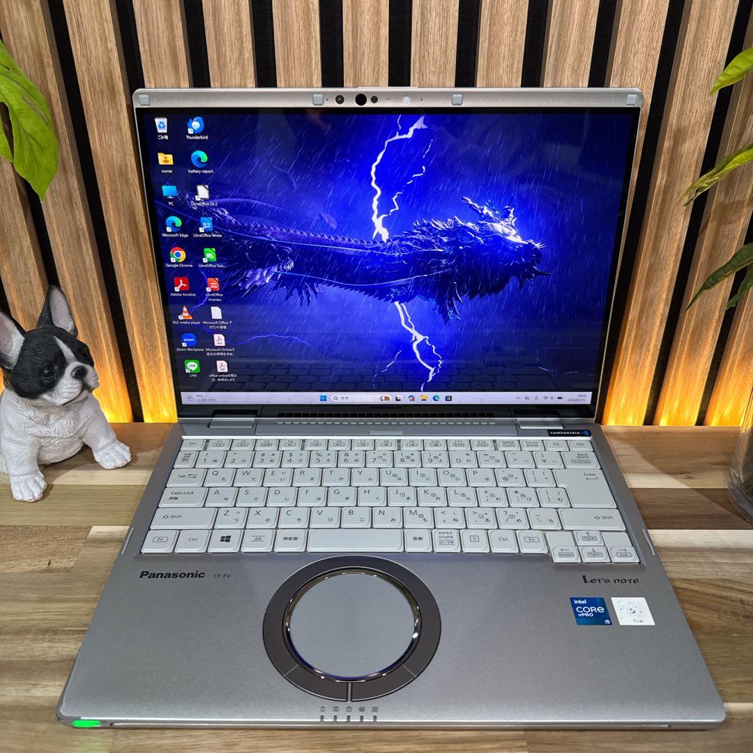 希少タッチパネル式‼️ Let's note FV1☘16GB☘軽量ノートパソコン