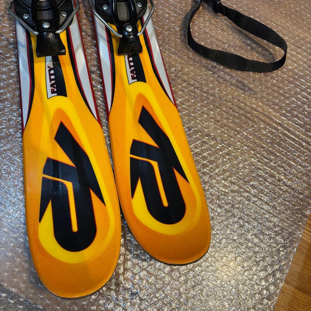 メンズ ショートスキー ファンスキーセット K2 27〜27.5cm サロモン