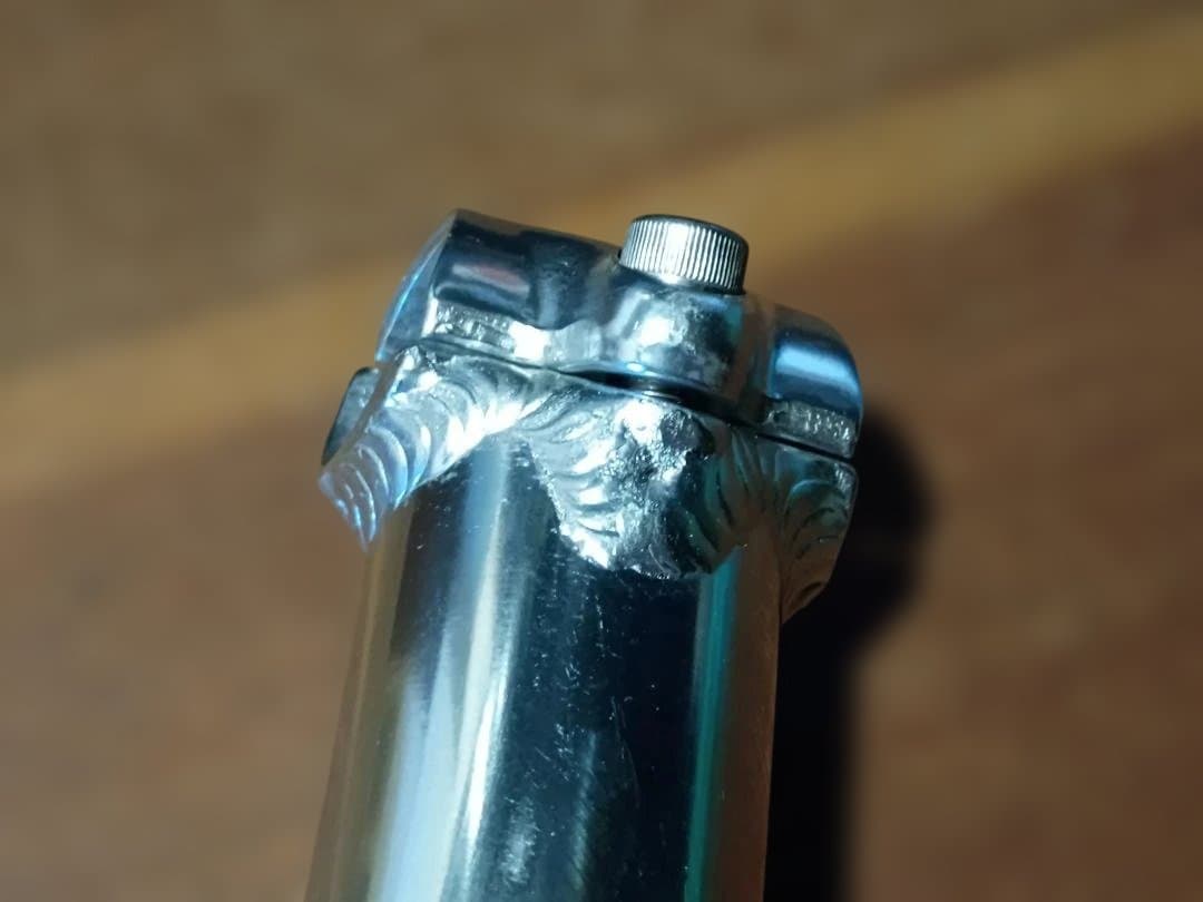 BD-1 初期型 ハンドルポスト ヒンジ改良 特注品 25.4mm ノーマル角