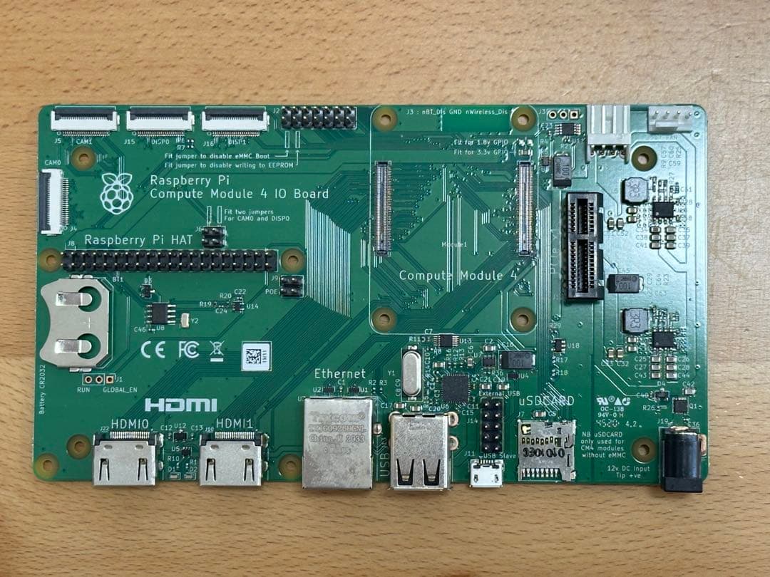 マザーボード Raspberry Pi 4 IO Board + Compute Module Raspberry Pi SC0326 - Compute Module 4 CM4 IO Board | PiShop US