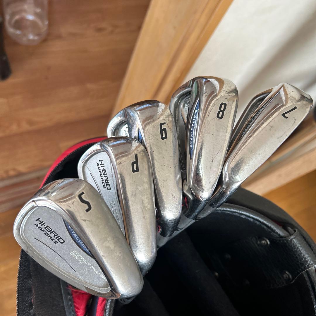 PEARLY GATES キャディーバッグ アイアン 4w UT PT - メルカリ