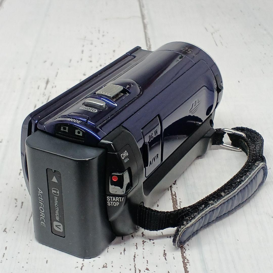 送料込み☆SONY 【HDR-CX170 ビデオカメラ 2010年製】青×黒 - メルカリ