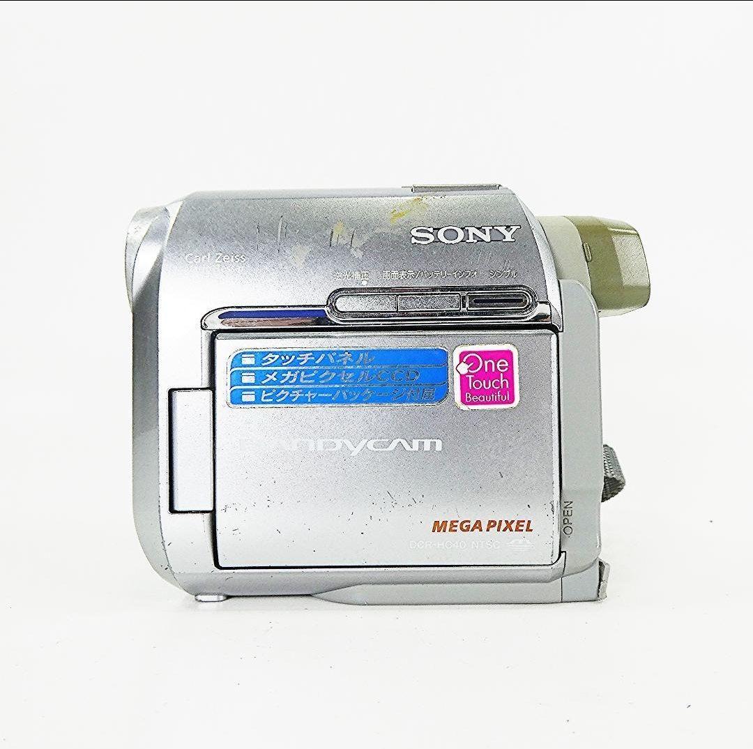 miniDVのダビングに！ SONY ビデオカメラ DCR-HC40