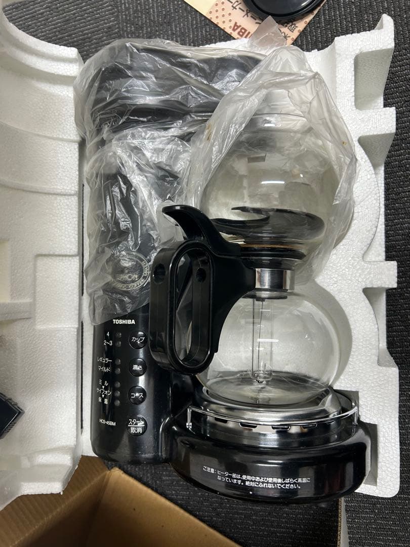 o*e様 TOSHIBA サイフォン式コーヒーメーカー HCS-45BM - メルカリ