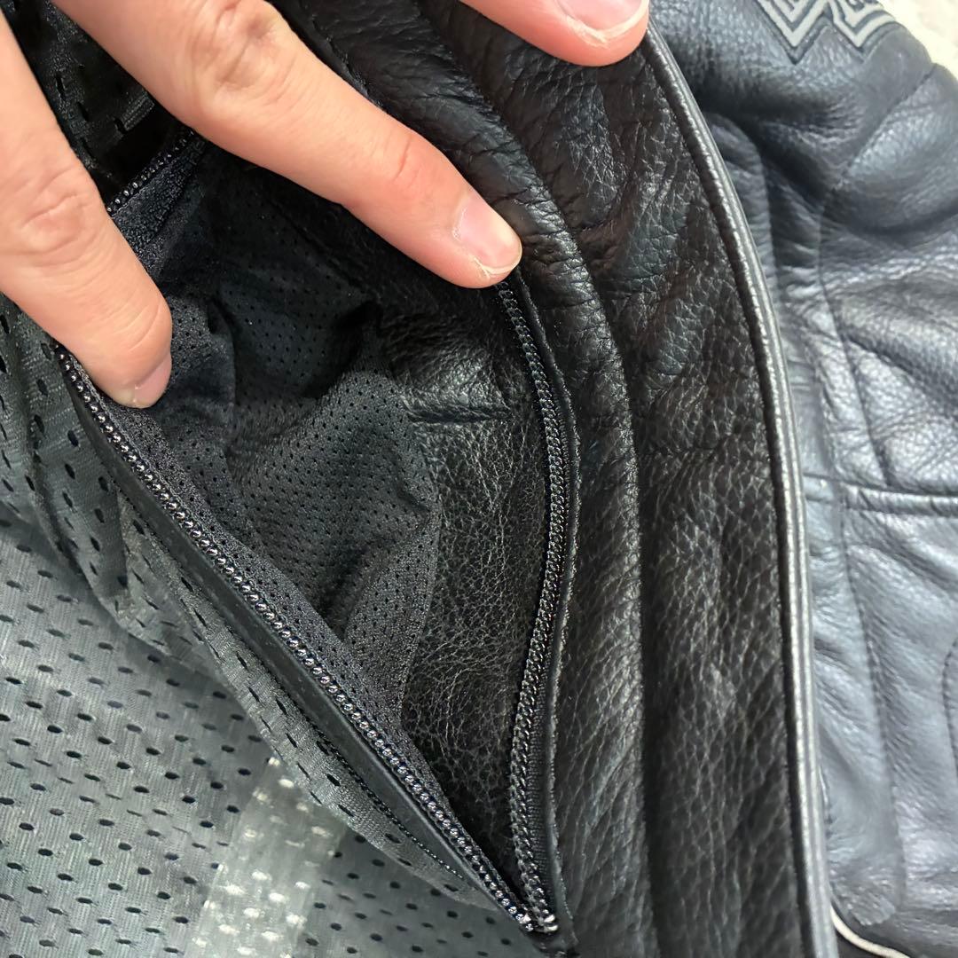 4*9様 【蛍光ロゴ】ハーレーダビッドソン レザージャケット スカル