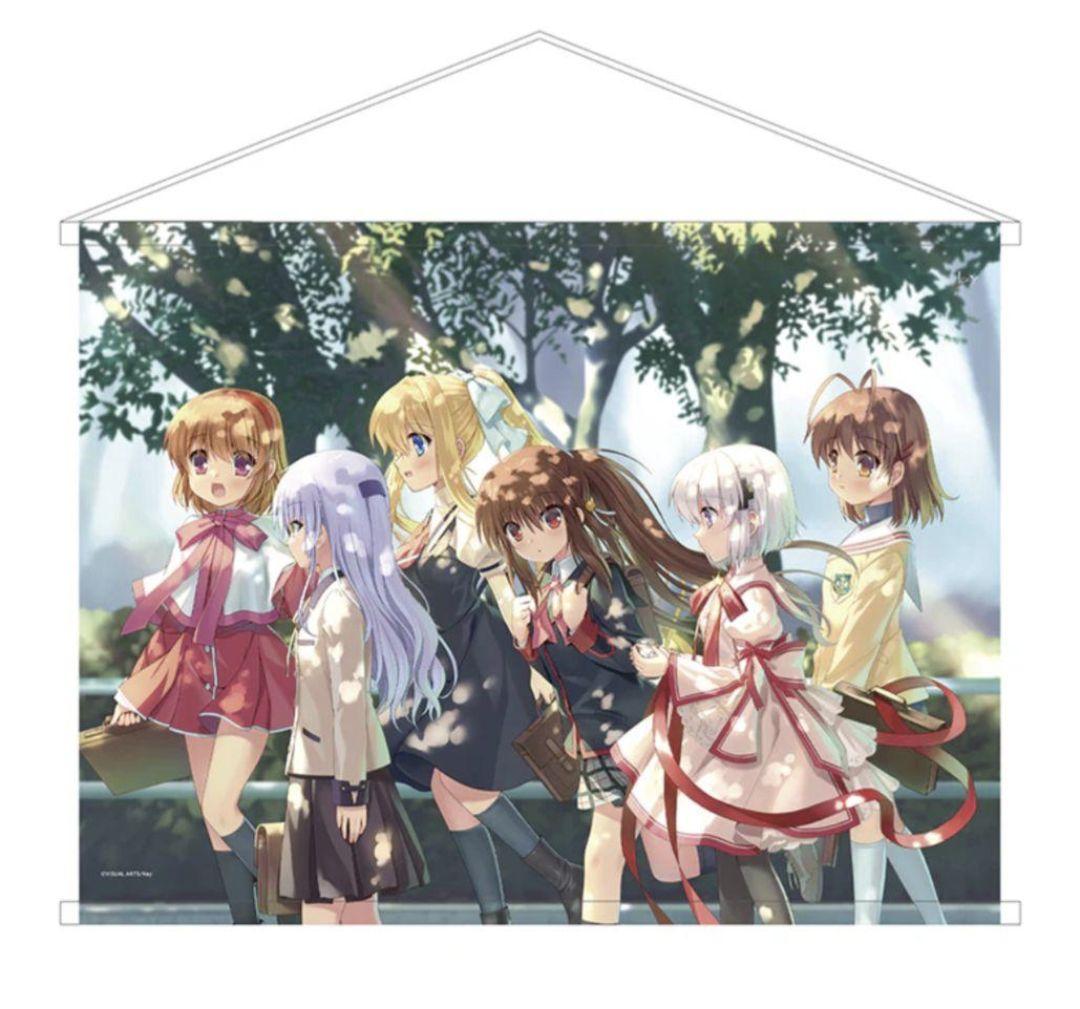 Key25th CLANNAD複製イラスト メモリアル B2タペストリー2つ 他