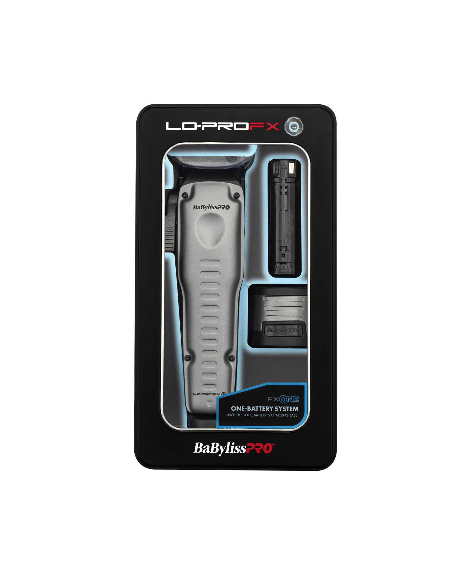BaByliss PRO FX One Lo-Pro Clipper Gray Professional hair clipper