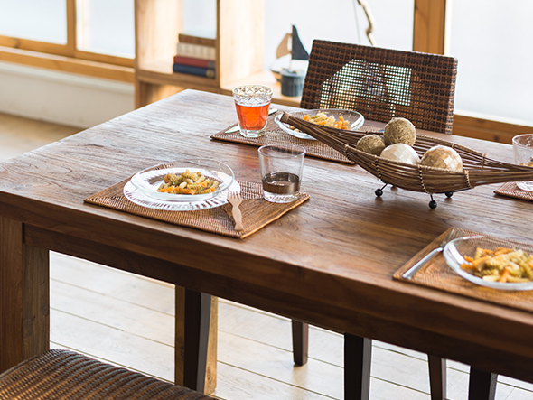 KAJA CHISTA Old Teak Dining Table / カジャ チスタ オールドチーク