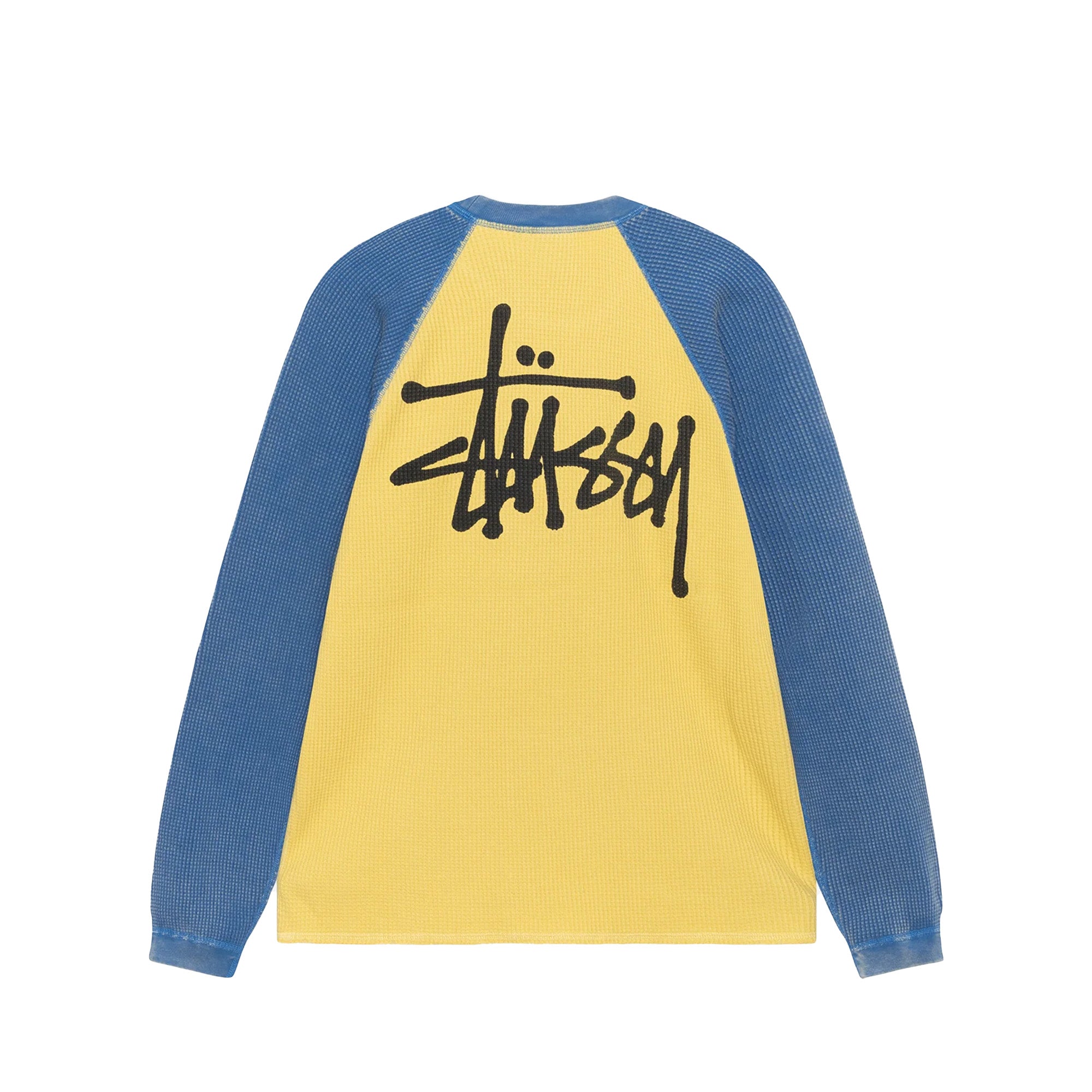Stussy 2-Tone Raglan Thermal 'Yellow'