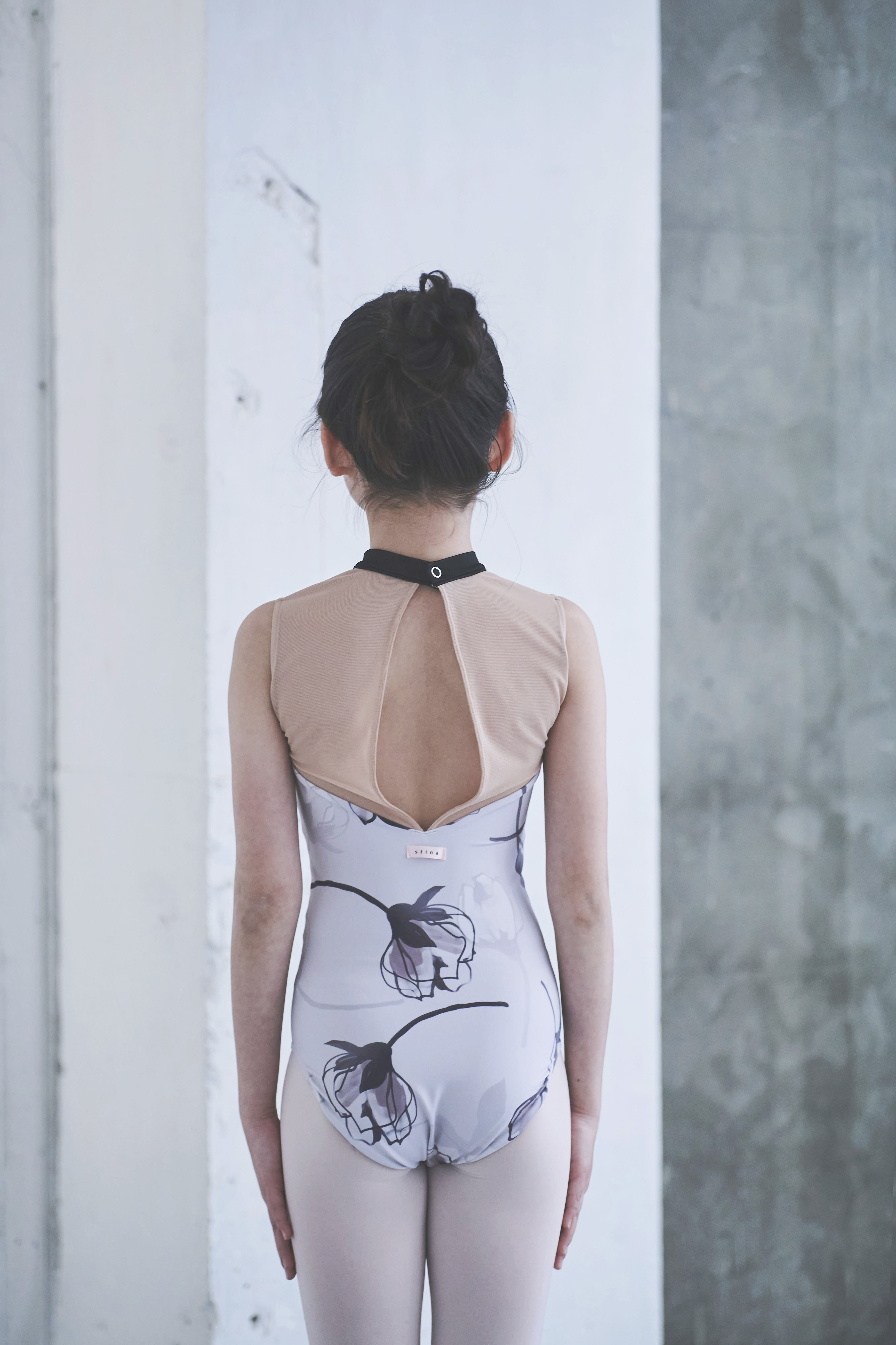 stina / type Y neck ribbon / Reverence pearl / kids / girl