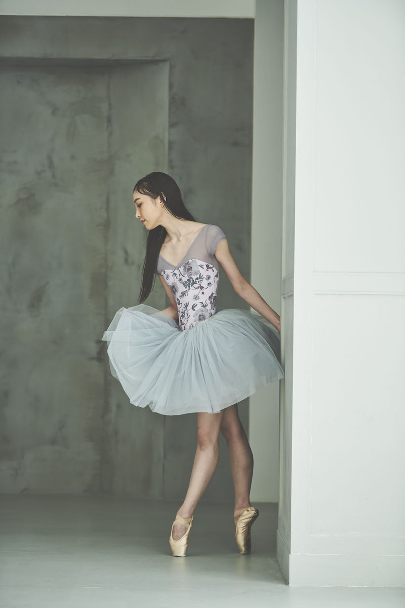 stina / type H half sleeve / old flower pink