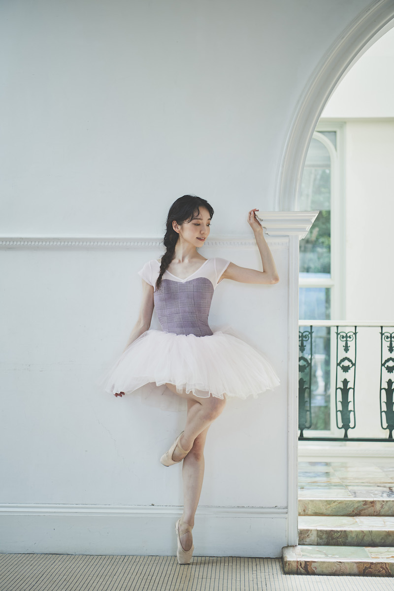 stina / type H half sleeve / glen check pink