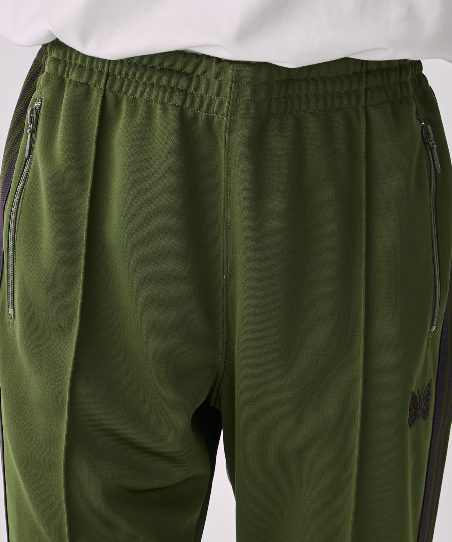 Narrow Track Pant - Poly Smooth | NEEDLES