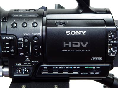 HDV方式業務用ハイビジョンカムコーダーHVR-Z1J：映像制作:SVS:株式